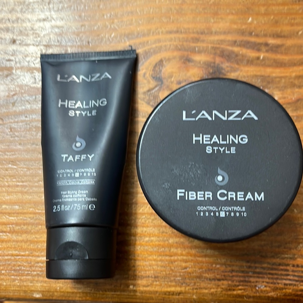 LANZA Healing style Fiber cream and LANZA Healing style Taffy